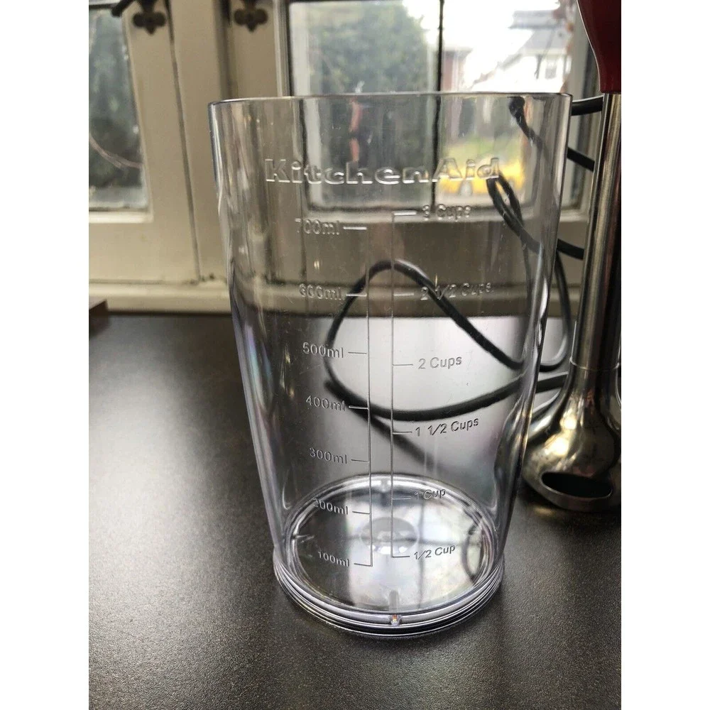 KitchenAid Red Immersion Hand Blender - Powerful Home Kitchen Tool
